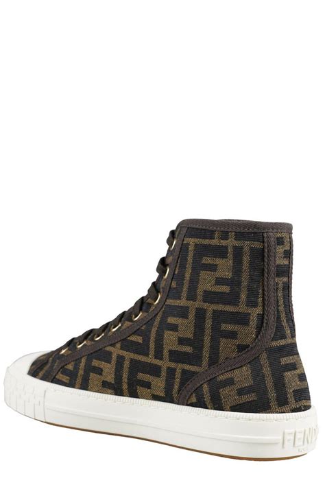 women's fendi sneakers sale|Fendi designer high top sneakers.